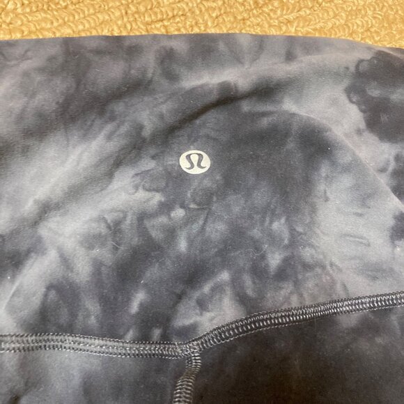 Lululemon Align Pant 28" Size 4 Diamond Dye Pitch Grey Graphite W5COUS - Picture 4 of 5